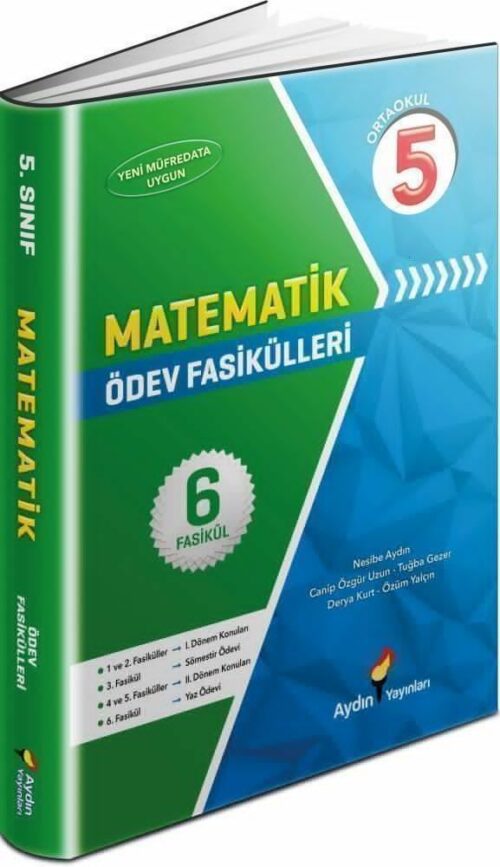 Aydin Yayinlari 5. Sinif Matematik Odev Fasikulleri hazirlikkitap