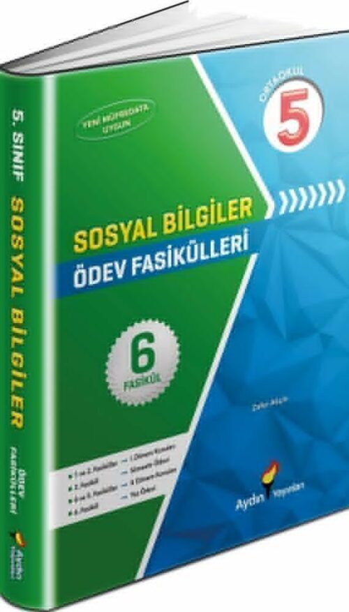 Aydin Yayinlari 5. Sinif Sosyal Bilgiler Odev Fasikulleri hazirlikkitap