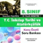 Aydin Yayinlari 8. Sinif T. C. Inkilap Tarihi ve Ataturkculuk Konu Ozetli Soru Bankasi hazirlikkitap