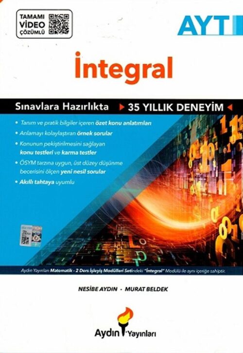 Aydin Yayinlari AYT Integral hazirlikkitap