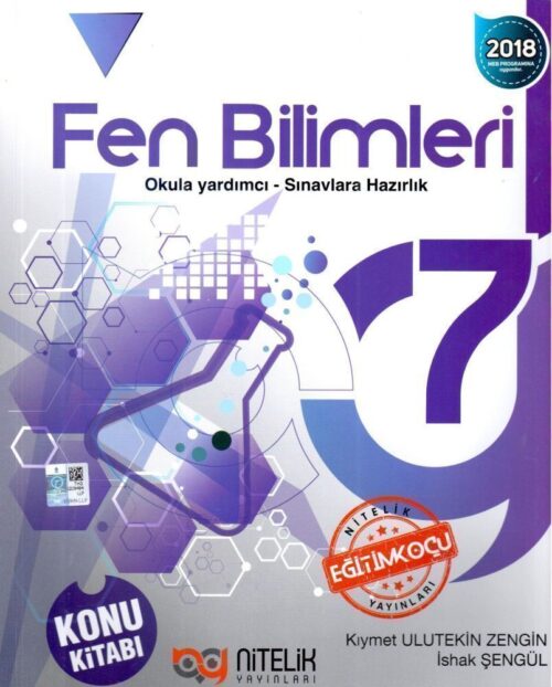 Nitelik Yayinlari 7. Sinif Fen Bilimleri Konu Kitabi hazirlikkitap