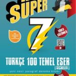 Nitelik Yayinlari 7. Sinif Turkce 100 Temel Eser Paragraf Deneme Sinavi hazirlikkitap