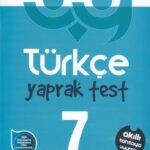 Nitelik Yayinlari 7. Sinif Turkce 24 Yaprak Test hazirlikkitap