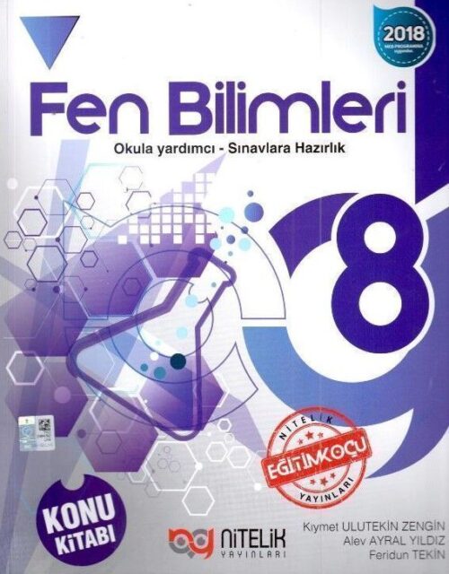 Nitelik Yayinlari 8. Sinif Fen Bilimleri Konu Kitabi hazirlikkitap