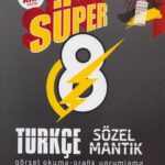 Nitelik Yayinlari 8. Sinif Turkce Super Sozel Mantik Gorsel Okuma ve Grafik Yorumlama Soru Kitabi hazirlikkitap