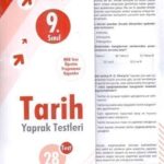 Nitelik Yayinlari 9. Sinif Tarih Yaprak Testleri hazirlikkitap