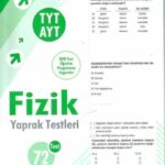 Nitelik Yayinlari TYT AYT Fizik Yaprak Testleri hazirlikkitap