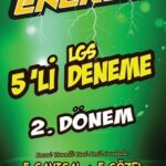 Palme Yayinlari 8. Sinif 2 . Donem LGS 5 Enerji Deneme Sinavi hazirlikkitap