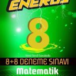 Palme Yayinlari 8. Sinif Matematik Enerji 88 Deneme Sinavi hazirlikkitap