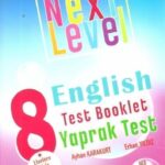 Palme Yayinlari 8. Sinif Next Level English Test Booklet Yaprak Test hazirlikkitap